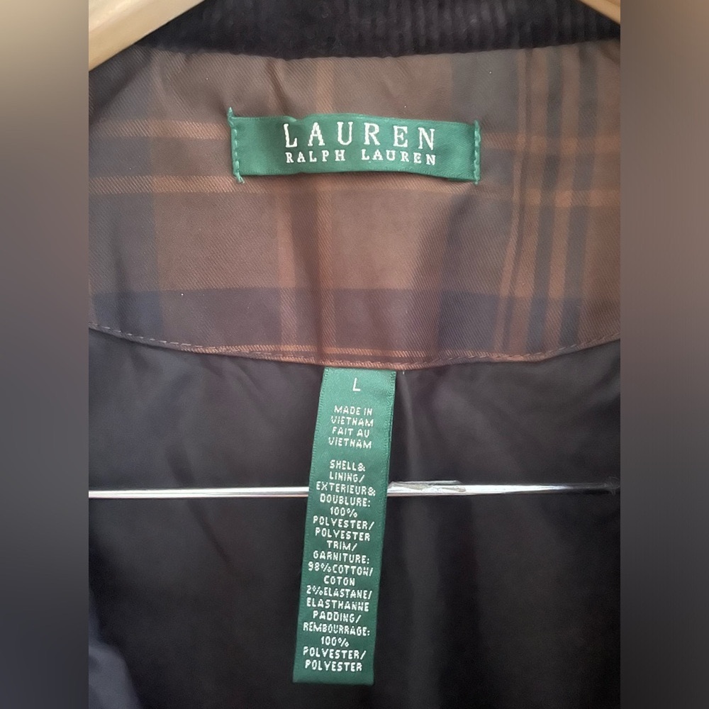 Lauren Ralph Lauren Plaid Women’s Vest Size Large- EUC - Picture 10 of 14